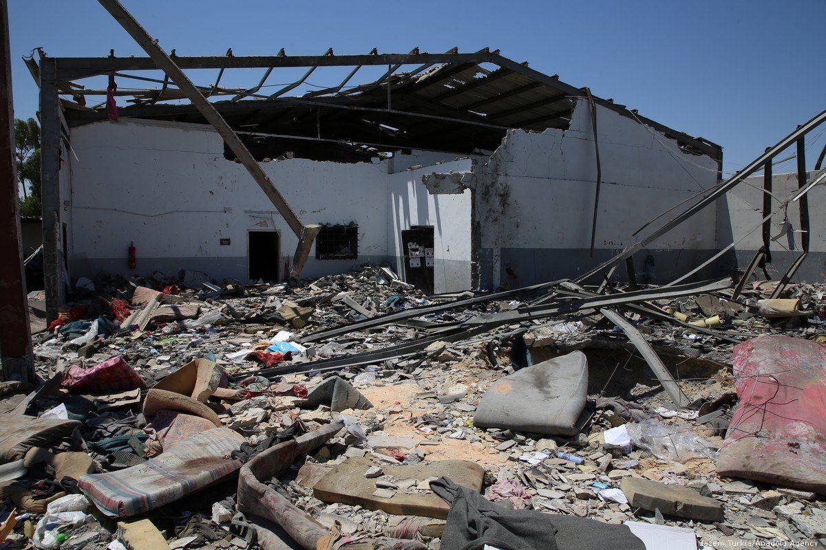 UEA Tersangka dalam Serangan Udara yang Menewaskan 50 Lebih Imigran di Tripoli